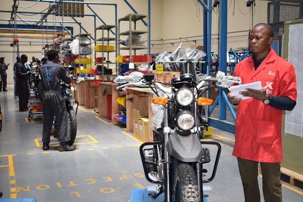 Kibo Africa plans to make electric motorbikes from Nairobi factory