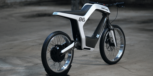 Novus electric motorbike stuns with all-carbon design
