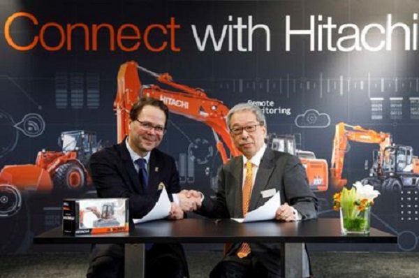 Hitachi and ABAX sign telematics deal