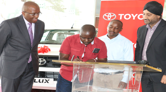 Equity Bank partners with Toyota Kenya to finance customers