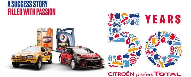 TOTAL and CITROËN celebrate a 50-Year partnership