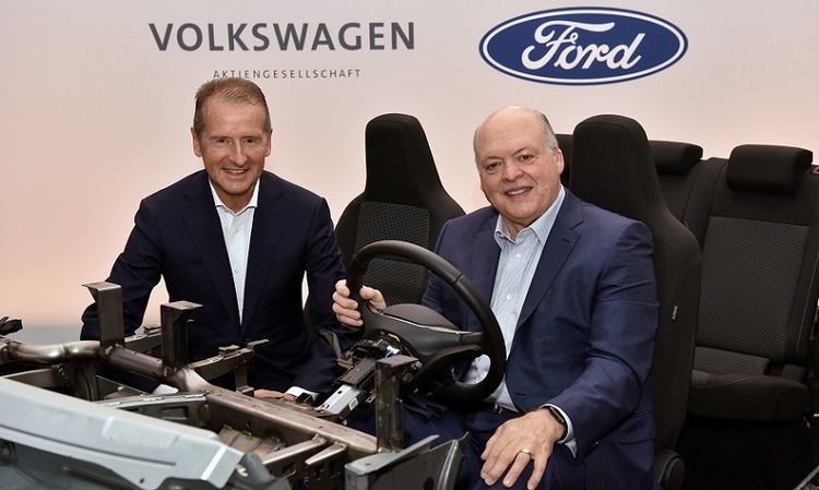 Ford plans to sell 600,000 VW-based EVs in Europe