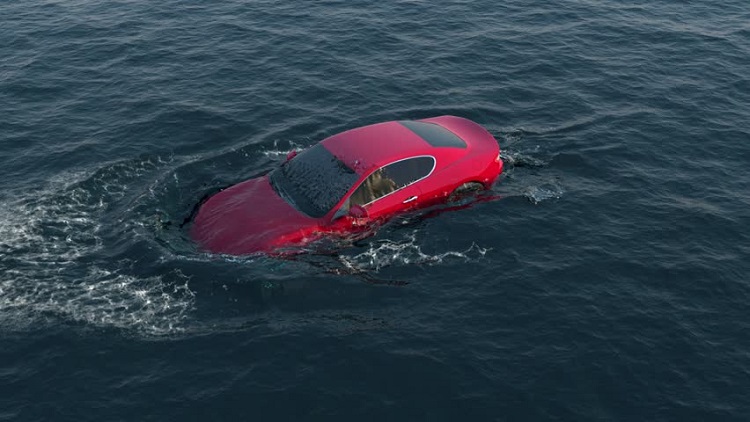 Caught up in a sinking car? – What to do