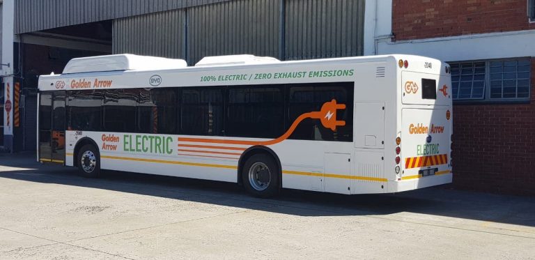 Golden Arrow introduces electric buses to its fleet in Cape Town