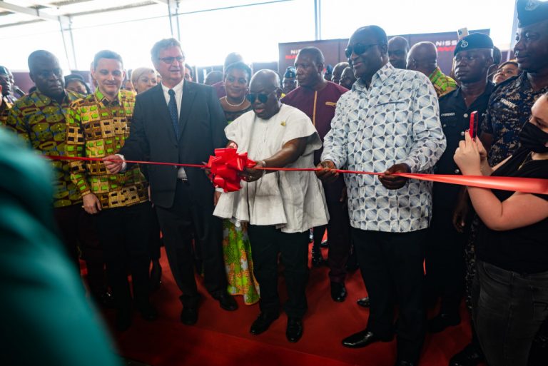 President of Ghana officially opens Nissan’s brand new state-of-the art Navara assembly plant