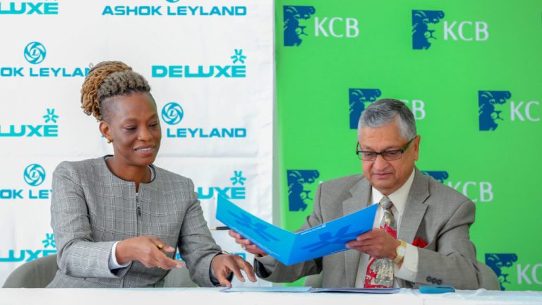 Ashok Leyland channel partner Deluxe Trucks and Buses inks agreement with Kenya Commercial Bank for vehicle financing