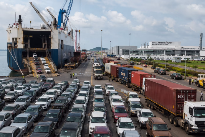 Busy industrial port and vehicle logistics - A critical look at automotive policy inconsistency and the effects of import loopholes in Africa's quest for manufacturing resilience