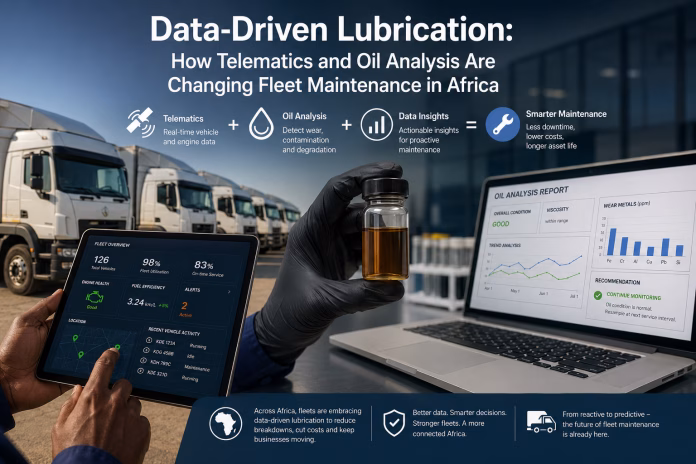 Telematics and Oil Analysis - Find out how data-driven lubrication is changing fleet maintenance practices in Africa through innovative telematics and oil analysis