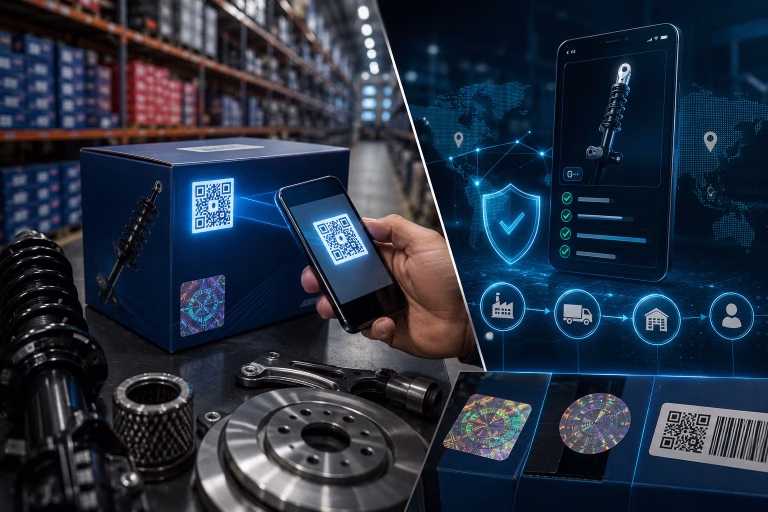 Smart parts authentication in action - Find out how the aftermarket is leveraging smart packaging to stop counterfeiters and enhance trust in genuine products